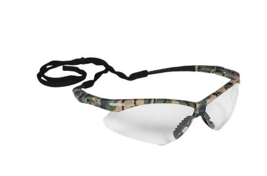 KleenGuard™ Safety Glasses Universal PC With Blue Frame Anti-Fog 1 Count/Box 12 Box/Case 12 Count/Case