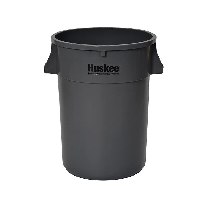 Huskee™ Trash Can 44-176 GAL 176 QT Gray Round Plastic 1/Each