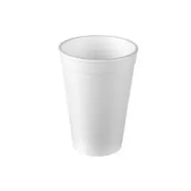 Cup 16 OZ Polystyrene Foam White 500/Case