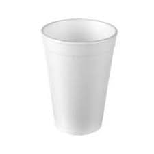 Cup 16 OZ Polystyrene Foam White 500/Case