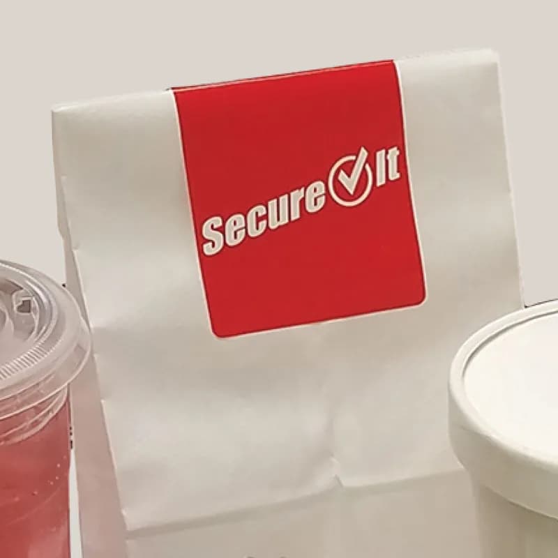 Label 2X6 IN Red Permanent 250CT 500/Pack