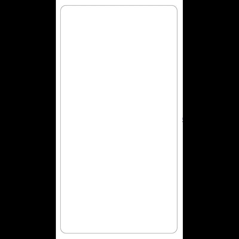 Toledo 325ET Blank Label 5.1 IN 7500/Case