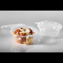 Fresh N' Sealed® Bowl & Lid Combo With Flat Lid 24 OZ PP Clear Round Hinged 255/Case