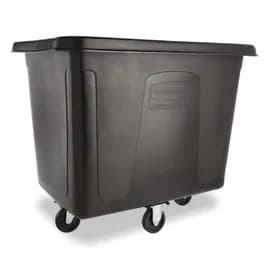 Cube Truck 43.75X31X37 IN 16 Cubic Foot Black Plastic FDA Approved 1/Each