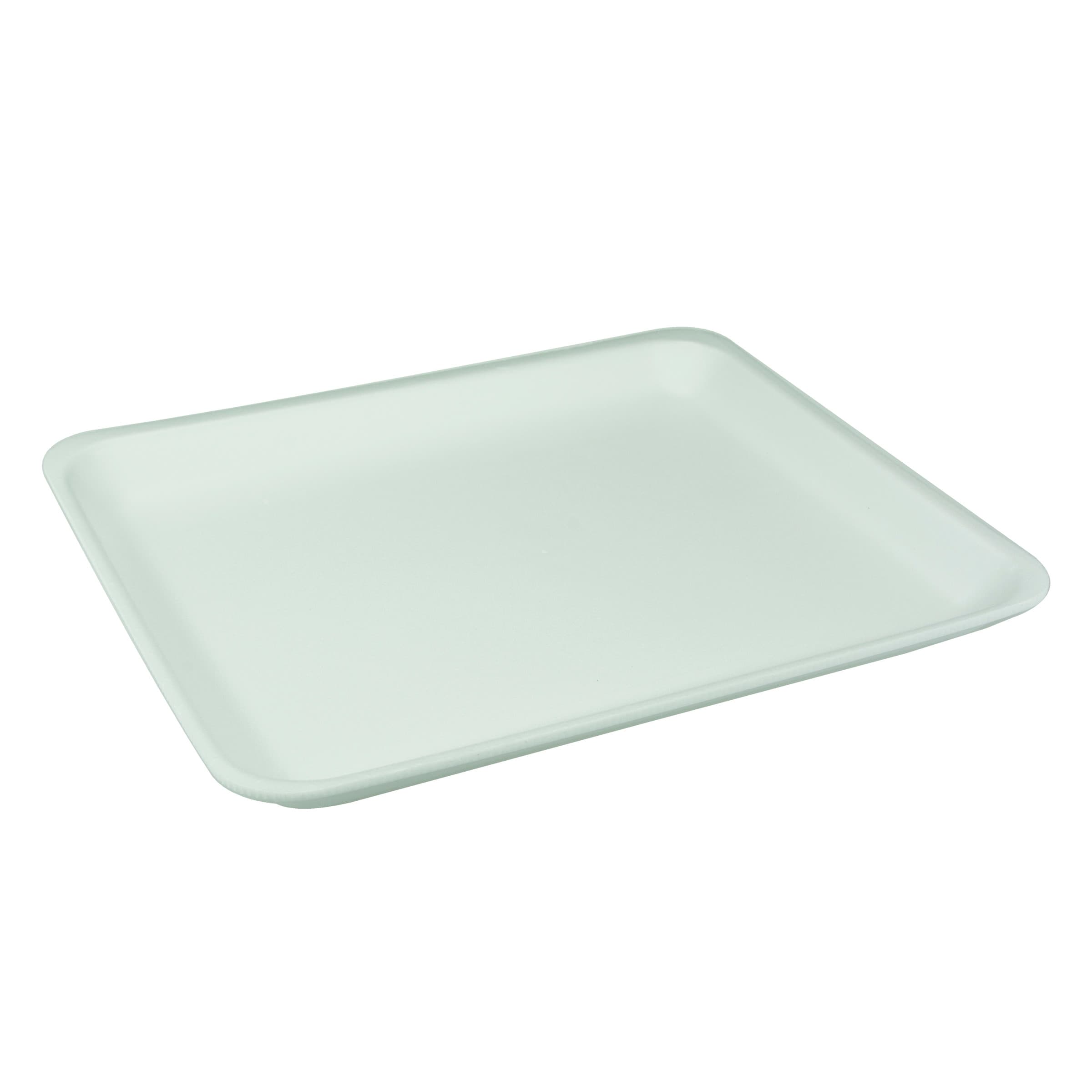 Serving Tray 12X9 IN Polystyrene Foam White Rectangle 250/Case