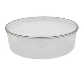 Deli Container Base 96 OZ PET Clear Round 100/Case