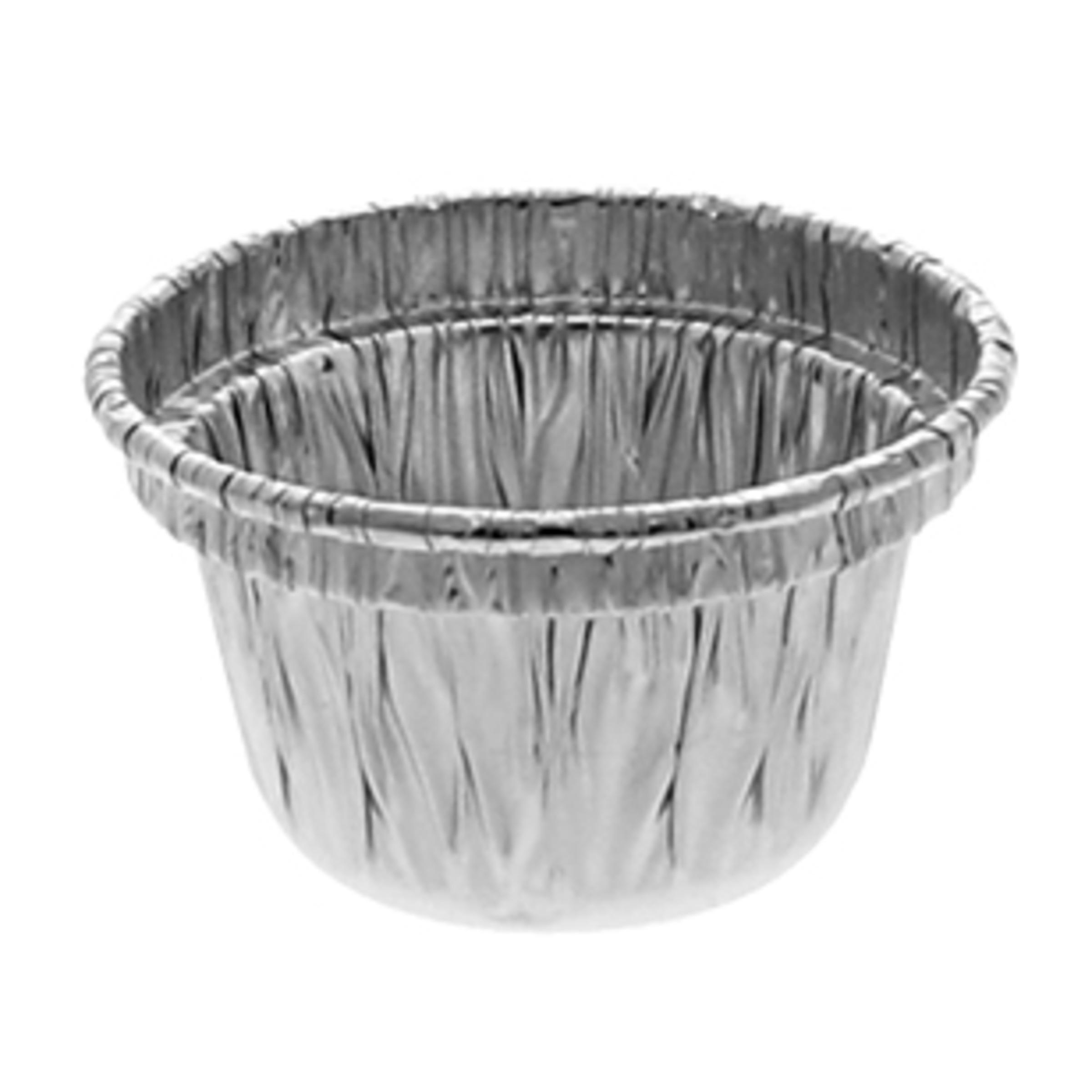 Souffle & Portion Cup 2 OZ Aluminum Silver Round 2000/Case