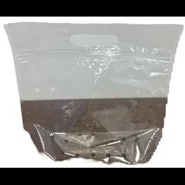 freshZIP® Bag 10.25X10.75X7.5 Plastic 2MIL With Zip Seal Closure Stand Up Vented 500/Case