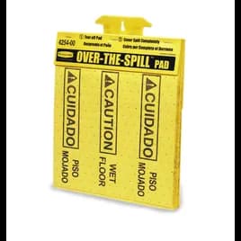 Over the Spill® Spill Pad Yellow 22 Count/Pack 12 Packs/Case