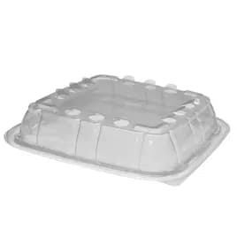 Lid Dome 1 Compartment PP Clear For Container Unhinged Anti-Fog 270/Case
