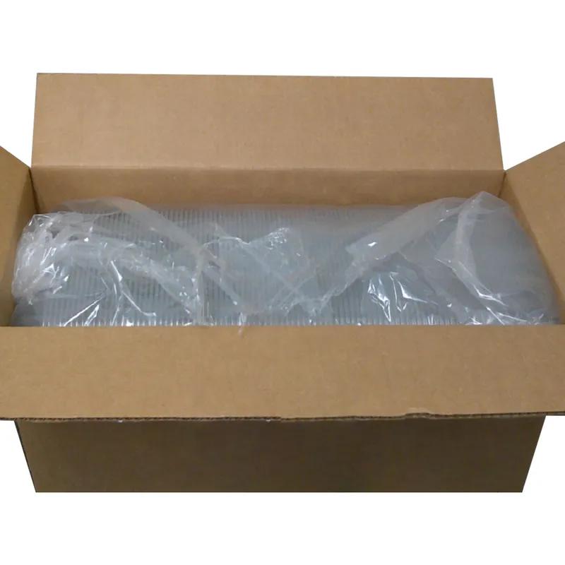 Lid Dome 1 Compartment PP Clear For Container Unhinged Anti-Fog 270/Case