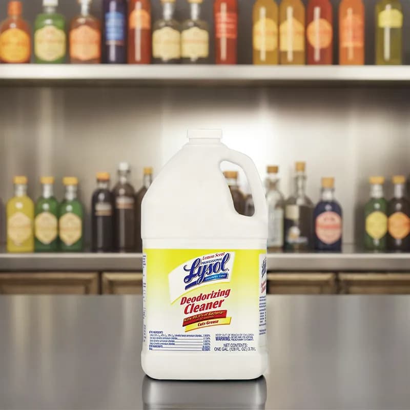 Lysol® Lemon One-Step Disinfectant 1 GAL Multi Surface Concentrate 1/Each
