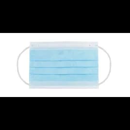 Mask Y Blue 3PLY PP Ear Loop Adjustable Metal Nose Band 50/Box