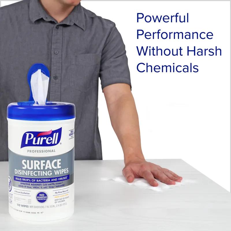 Purell® Disinfectant Multi Surface Wipe 110 Count/Pack 6 Packs/Case 660 Count/Case