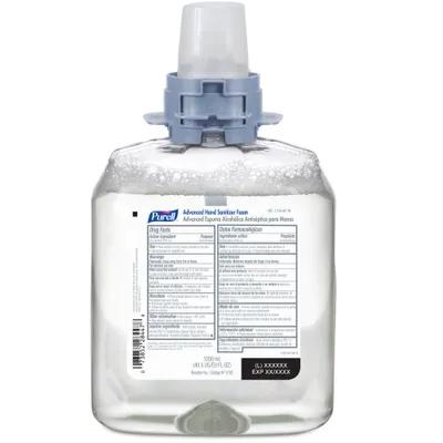 Purell® Hand Sanitizer Foam 1200 mL 4.94X3.89X8.48 IN Clean Scent 70% Ethyl Alcohol For FMX-12 CS4 4/Case