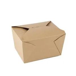 Take-Out Box Fold-Top 26 OZ Paper Kraft 450/Case