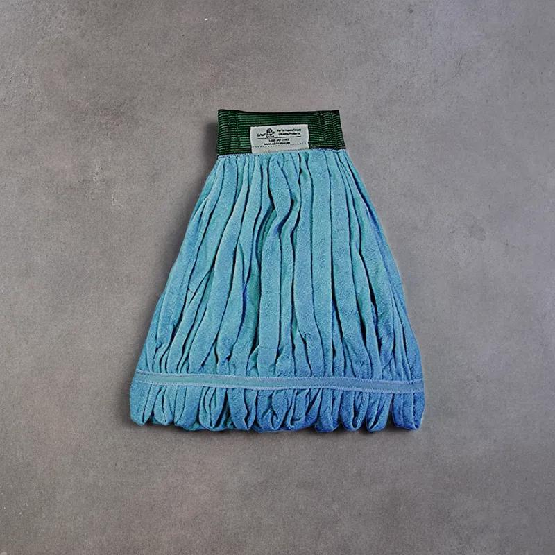 Mop Head Medium (MED) Blue Microfiber Loop End 1/Each