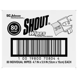 Shout® Laundry Stain Remover Wipe 80/Case