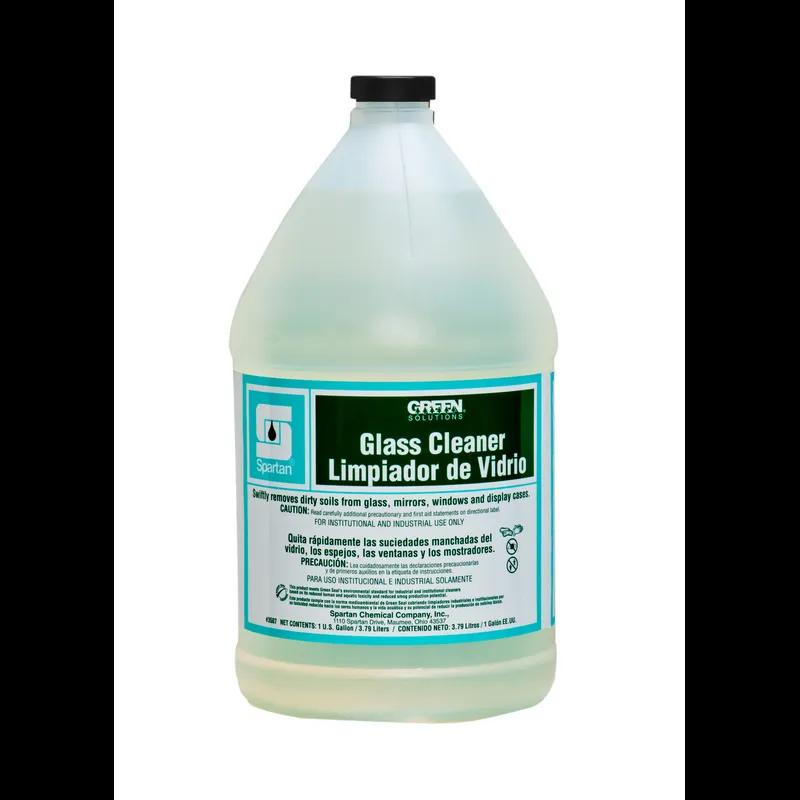 Green Solutions® Glass Cleaner Fragrance Free 1 GAL Neutral Concentrate Non-Ammoniated 4/Case