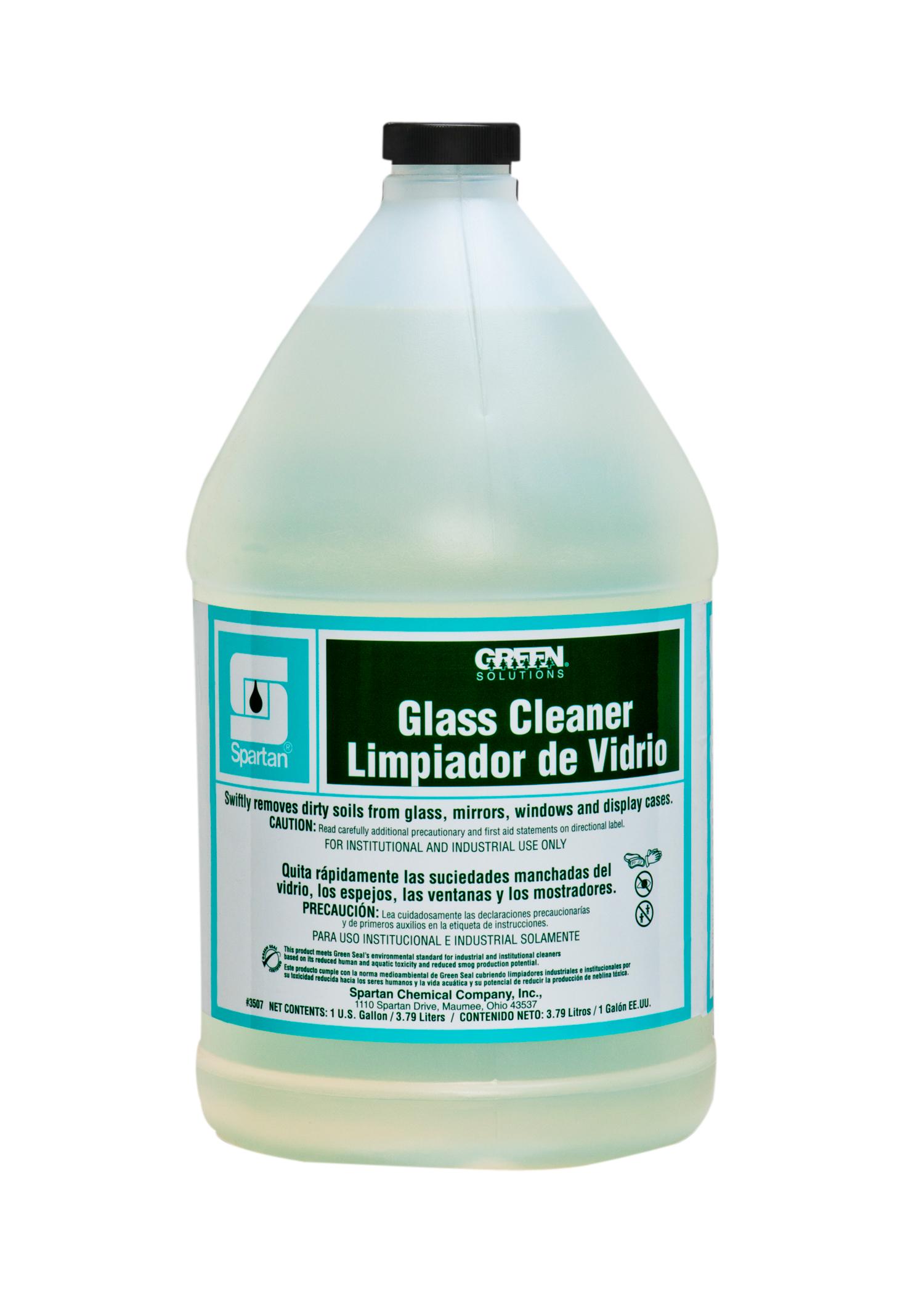Green Solutions® Glass Cleaner Fragrance Free 1 GAL Neutral Concentrate Non-Ammoniated 4/Case