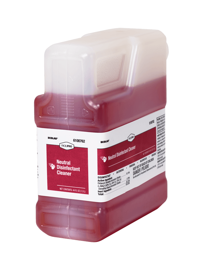 FaciliPro One-Step Disinfectant 1.3 L Multi Surface Neutral Concentrate 2/Case