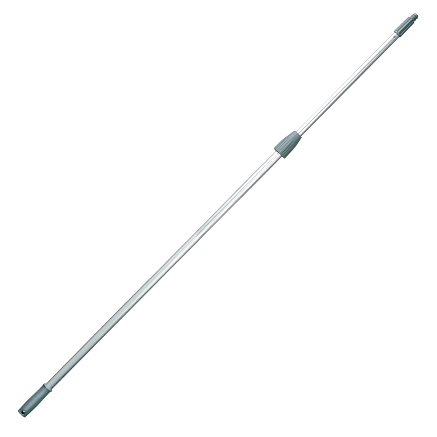 Mop Handle 8FT Gray Telescoping 1/Each