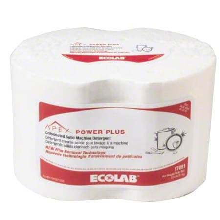 Apex Power Plus Dishmachine Detergent 6.75 LB 4/Case