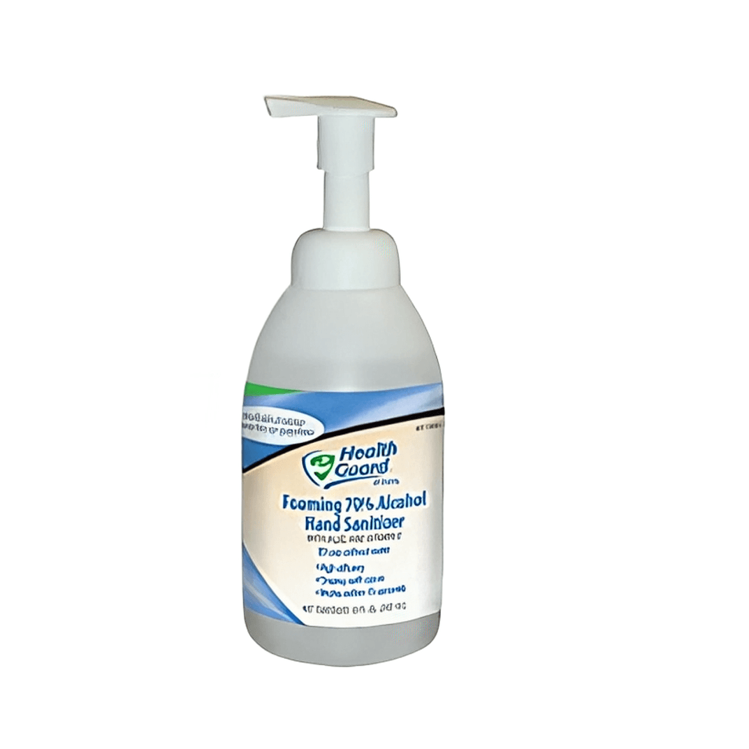 Hand Sanitizer Foam 18 FLOZ Unscented Fragrance Free Clear 70% Ethyl Alcohol Healthcare 6/Case