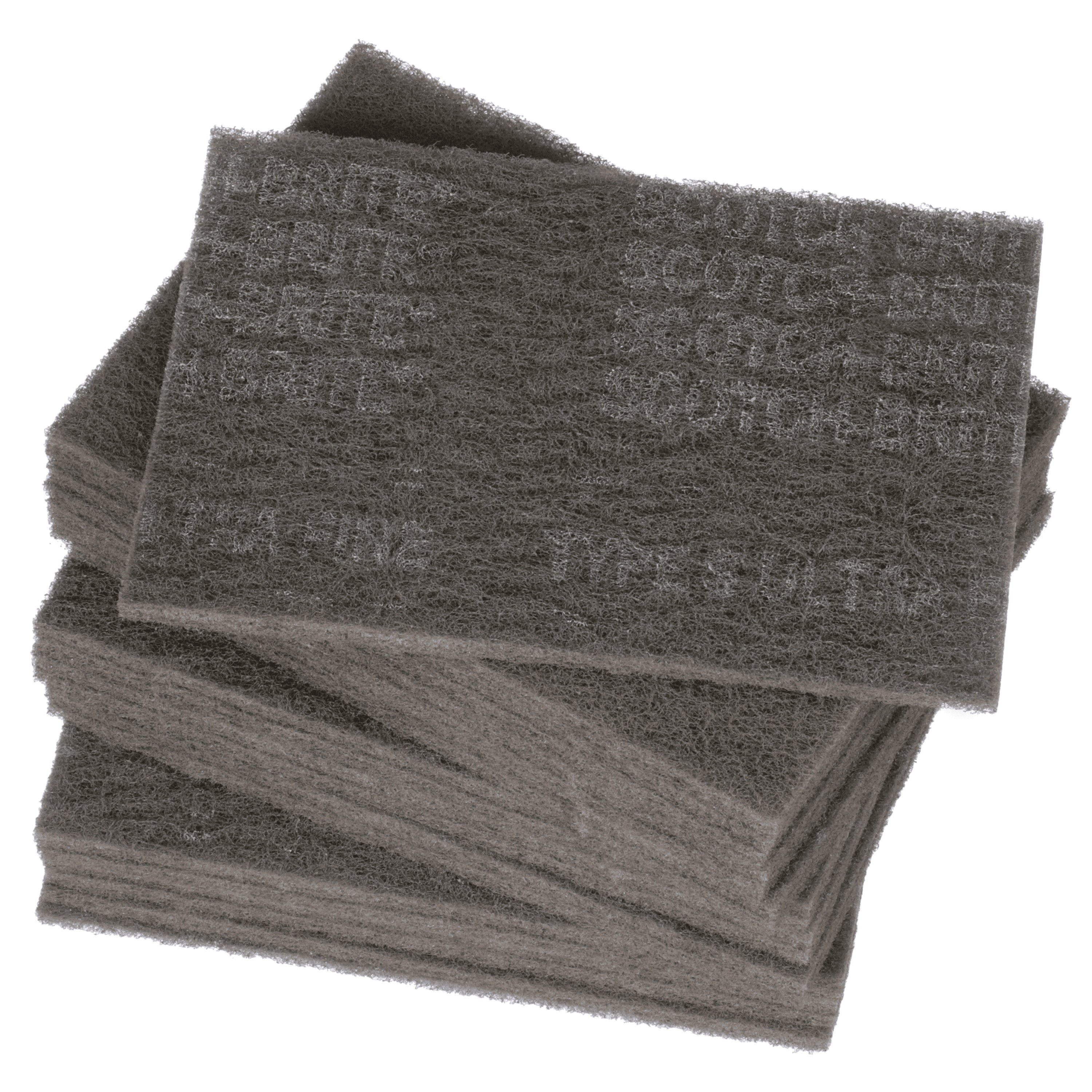 Scotch-Brite™ 7448 Hand Pad 9X6 IN Fiber Gray Ultra Fine 3 Count/Pack 20 Packs/Case 60 Count/Case