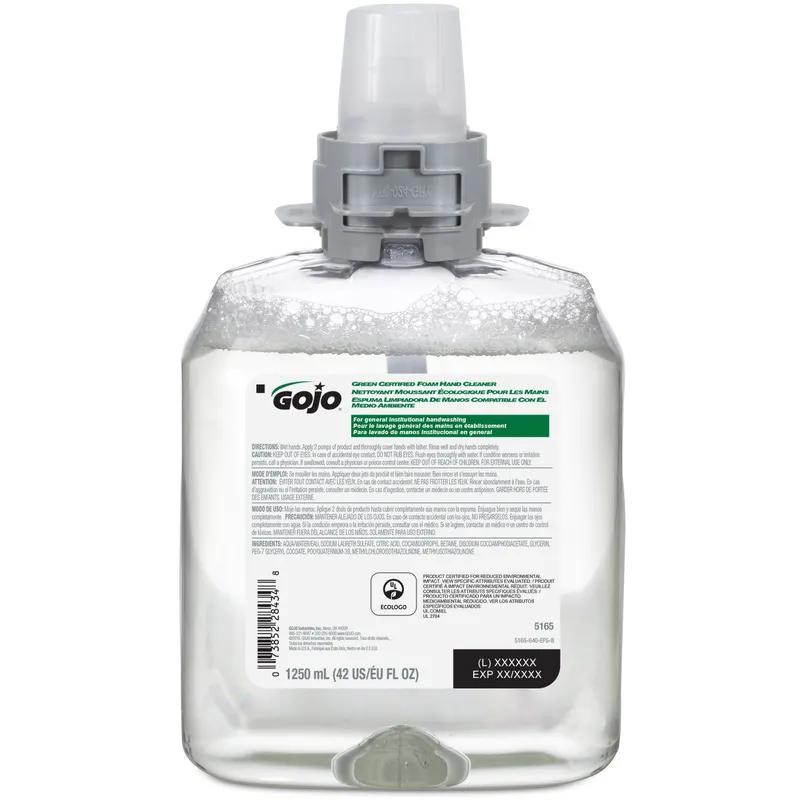 GOJO® Hand Soap Foam 1250 mL 3.81X4.94X9.12 IN Fragrance Free Refill For FMX-12 4/Case