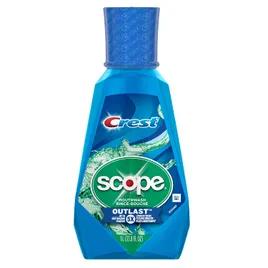 Crest® Scope Outlast Mouthwash 33.8 FLOZ Peppermint 1/Each