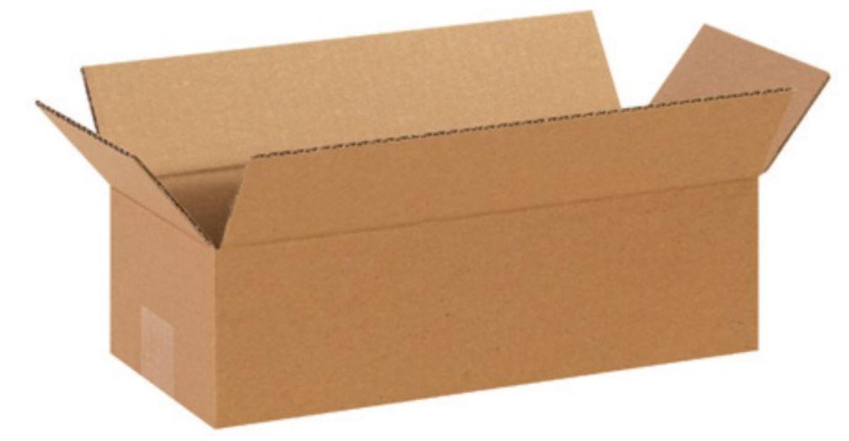 Regular Slotted Container (RSC) 14X6X4 IN Kraft Corrugated Cardboard 32ECT 1/Each
