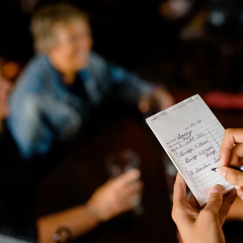 Guest Check 3.5X5.6 IN White Duplicate Carbon 2-Part 5000/Case