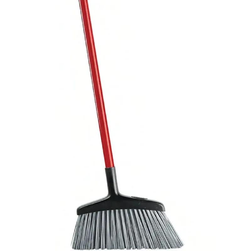 Rough-Surface Broom 1 IN With 15IN Head Angled Wide Commercial 1/Each