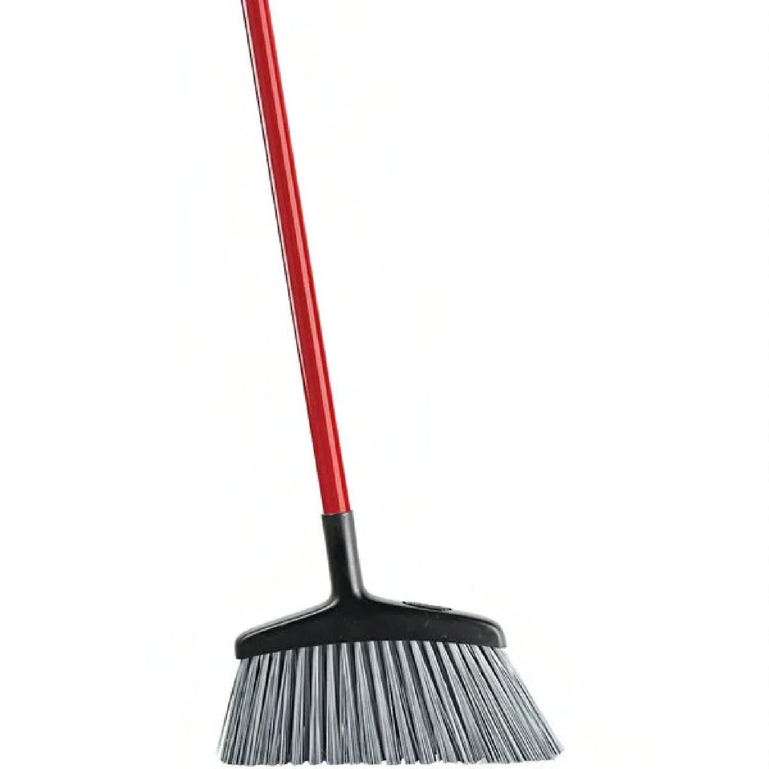 Rough-Surface Broom 1 IN With 15IN Head Angled Wide Commercial 1/Each