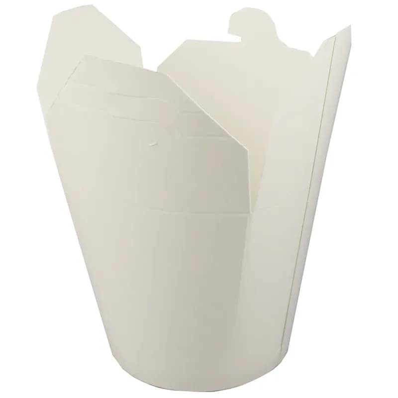 SmartServ® Food Pail 26 OZ 3.625X4X3.5X3.75 IN Paper White Round 500/Case