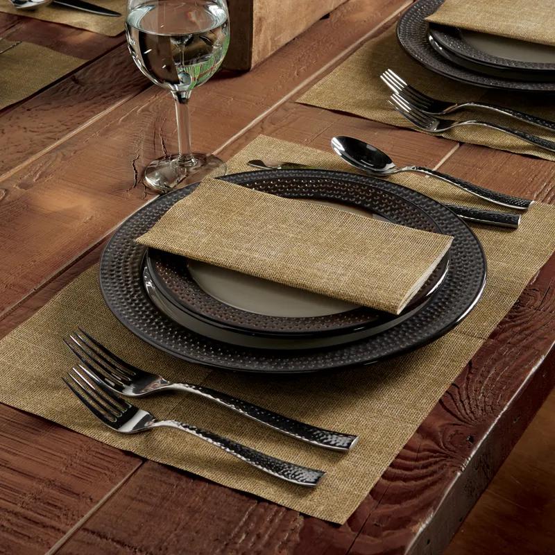 Placemat 11X15.5 IN Natural Burlap Print Tissue Paper 750/Case
