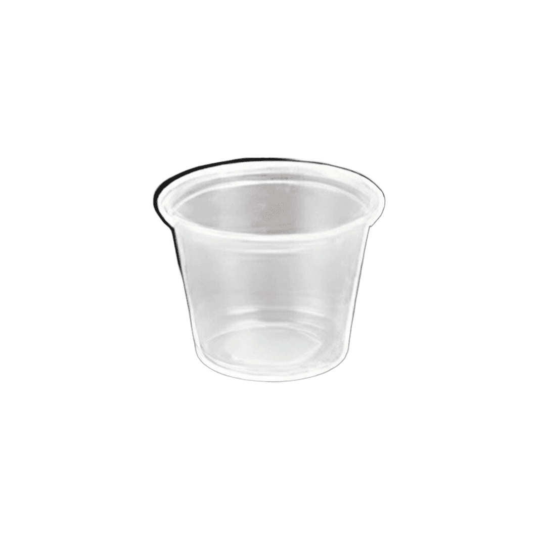 Victoria Bay Souffle & Portion Cup 1 OZ PP Clear Round 2500/Case