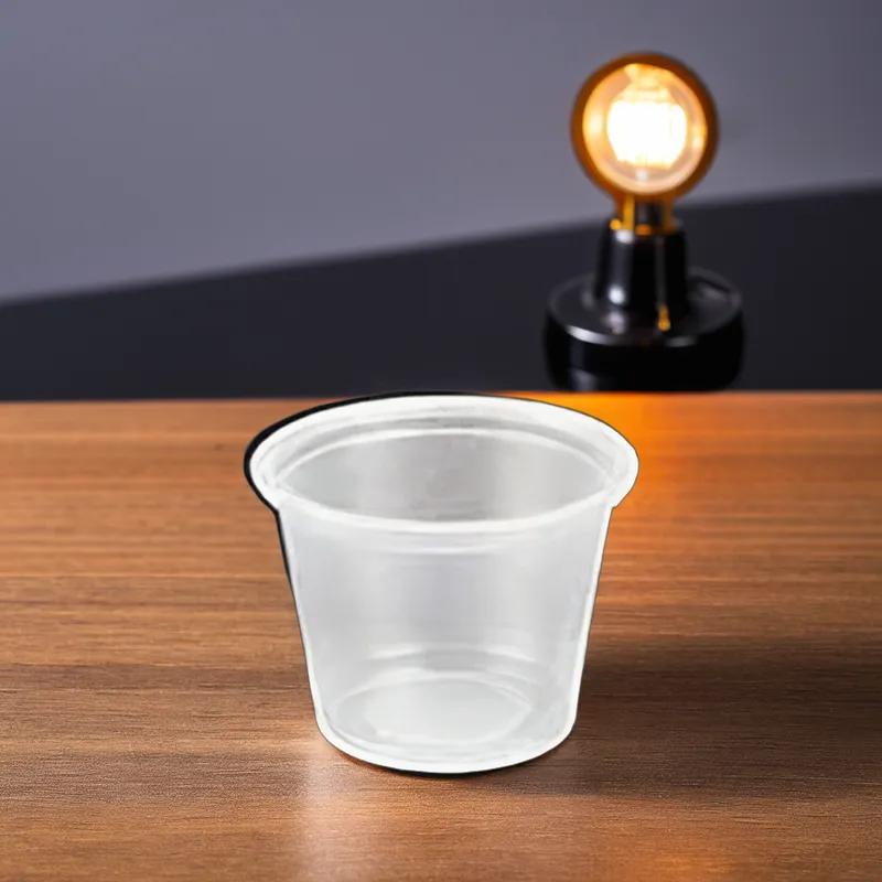 Victoria Bay Souffle & Portion Cup 1 OZ PP Clear Round 2500/Case