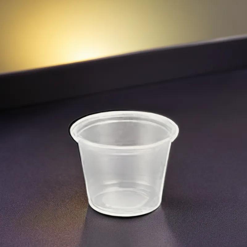 Victoria Bay Souffle & Portion Cup 1 OZ PP Clear Round 2500/Case