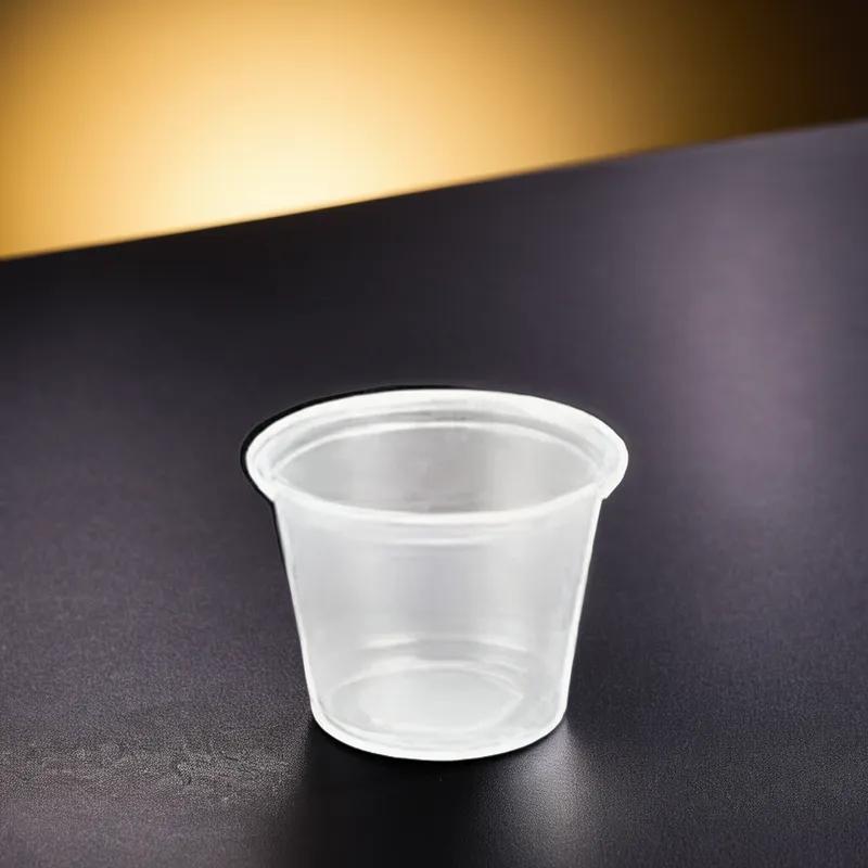 Victoria Bay Souffle & Portion Cup 1 OZ PP Clear Round 2500/Case