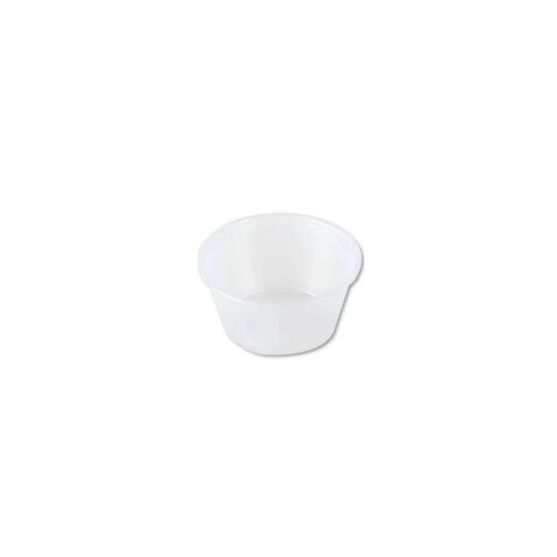 Victoria Bay Souffle & Portion Cup 1.5 OZ HIPS OPS Translucent Round 2400/Case