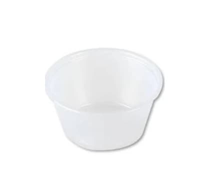 Victoria Bay Souffle & Portion Cup 1.5 OZ HIPS OPS Translucent Round 2400/Case