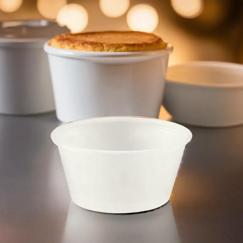 Victoria Bay Souffle & Portion Cup 2 OZ HIPS OPS Translucent Round 2400/Case
