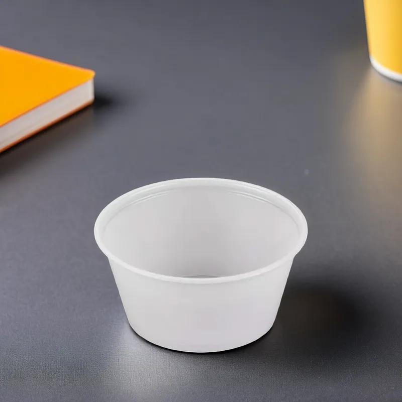 Victoria Bay Souffle & Portion Cup 3.25 OZ HIPS OPS Translucent Round 3000/Case