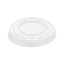 Victoria Bay Lid 1 Compartment PET Clear For 1 OZ Souffle & Portion Cup 2500/Case
