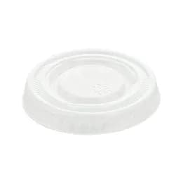 Victoria Bay Lid 1 Compartment PET Clear For 1 OZ Souffle & Portion Cup 2500/Case