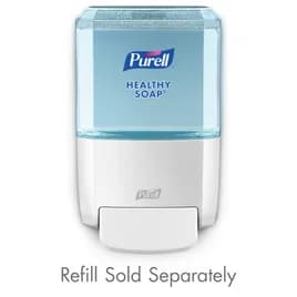 Purell® ES4 Soap Dispenser 1200 mL 10X6.5X5.38 IN White Push Style Surface Mount 1/Each