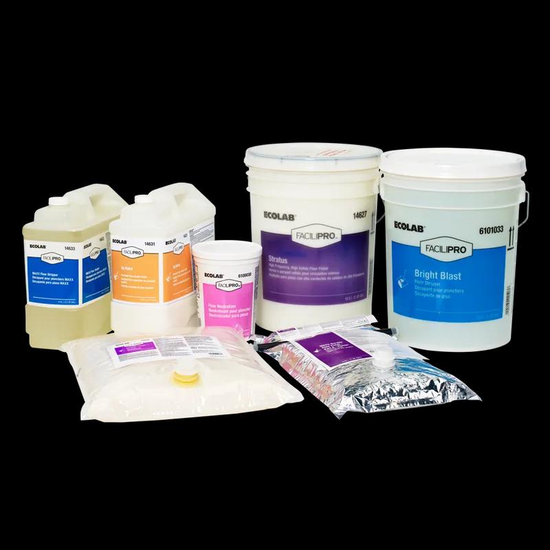 FaciliPro Bright Blast Floor Stripper 5 GAL Concentrate Non-Ammoniated 1/Pail