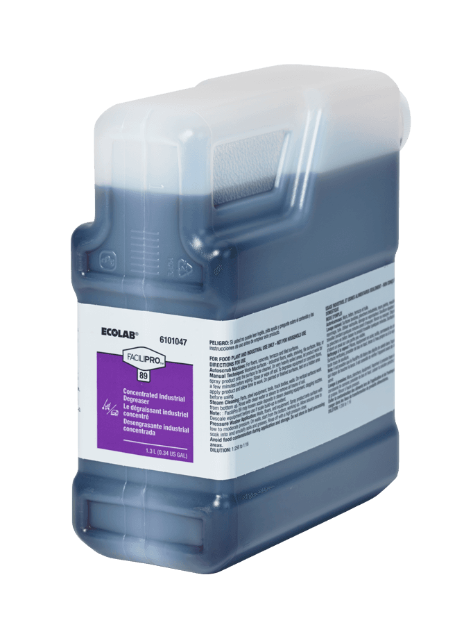 FaciliPro Citrus Scent Degreaser 1.3 L Heavy Duty Caustic Concentrate 2/Case